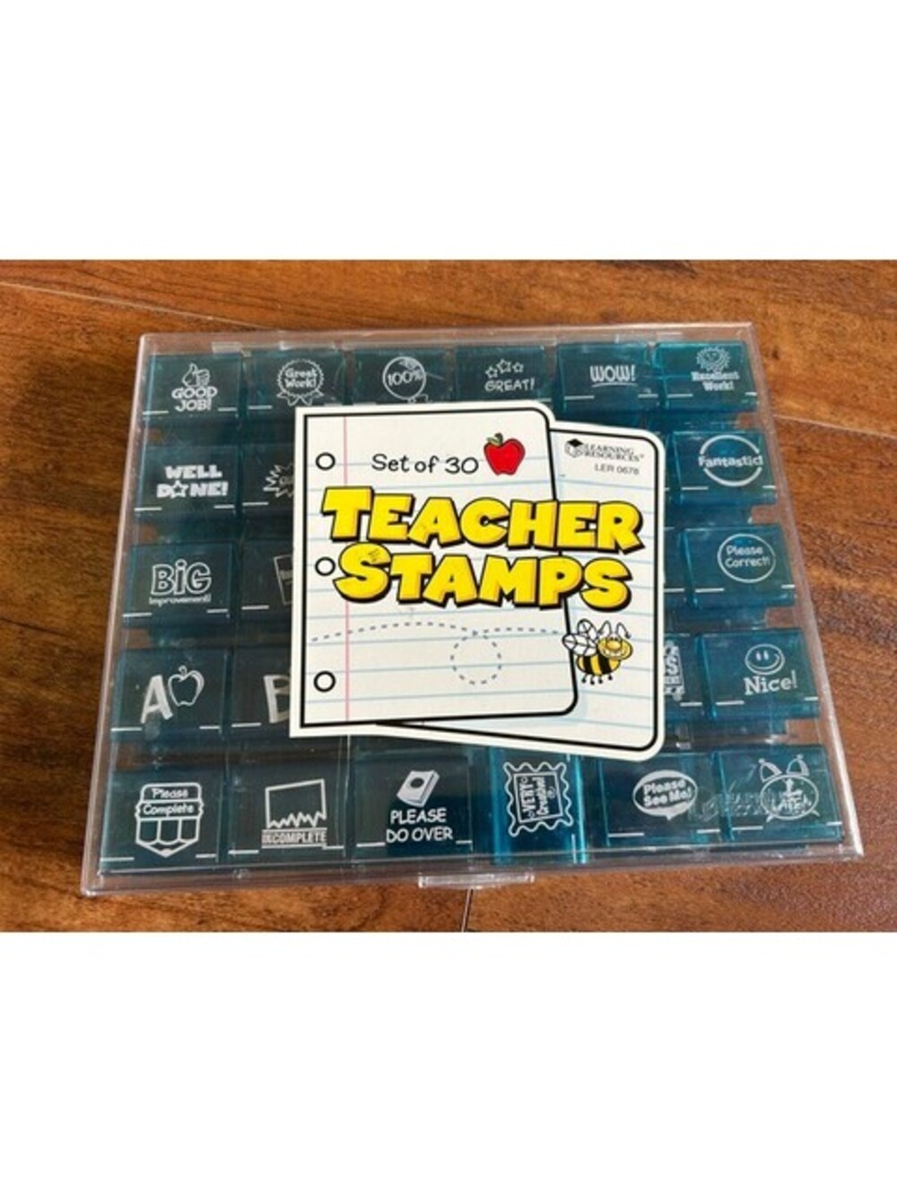 Learning Resources Teacher Stamps Set of 30